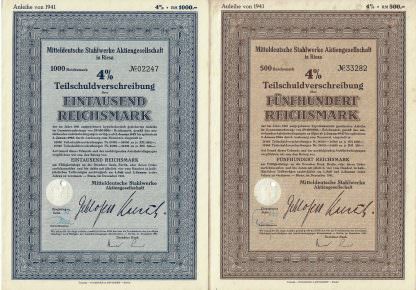 Mitteldeutsche Stahlwerke Aktiengesellschaft in Riesa, 1941