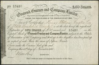 Overend, Gurney and Company Limited, 1865