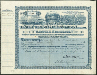 The "Shell" Transport & Trading Company, Limited (1920)