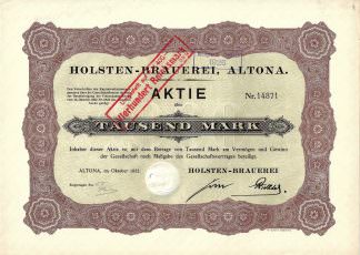 Holsten-Brauerei, Altona (1922)