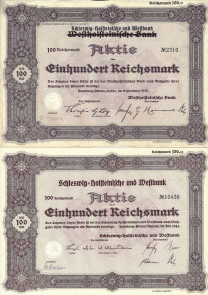 Schleswig-Holsteinische und Westbank
