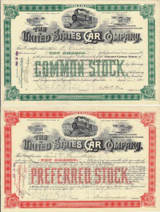United States Car Company, 1894