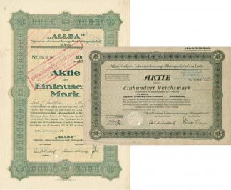 "ALLBA" Allgemeine Lebensversicherungs-Bank Aktiengesellschaft zu Berlin - ALLBA-Nordstern