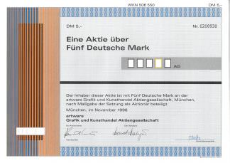 artware Grafik und Kunsthandel Aktiengesellschaft, München (1998)
