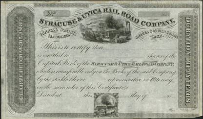 Syracuse & Utica Rail Road Company