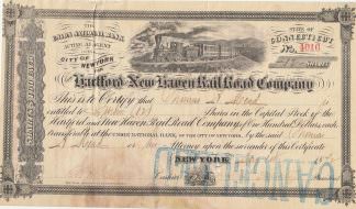 Hartford and New Haven Rail Road Company, 1872