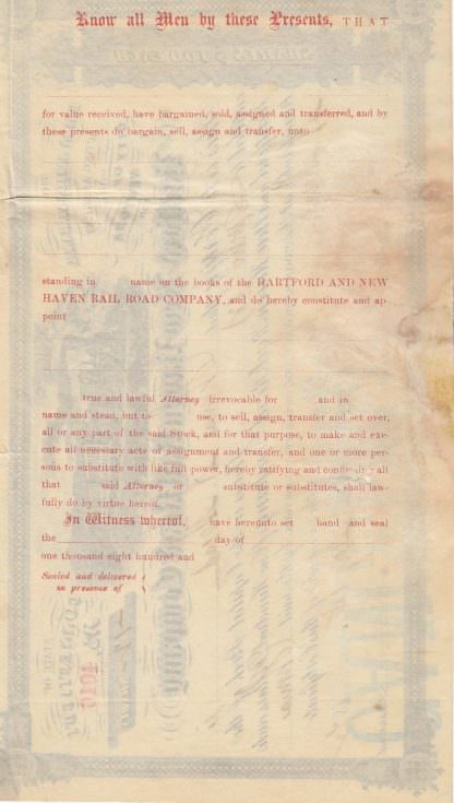 Hartford and New Haven Rail Road Company, 1872 – Bild 2