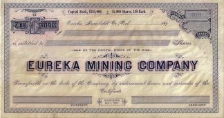 Eureka Mining Company, 1897