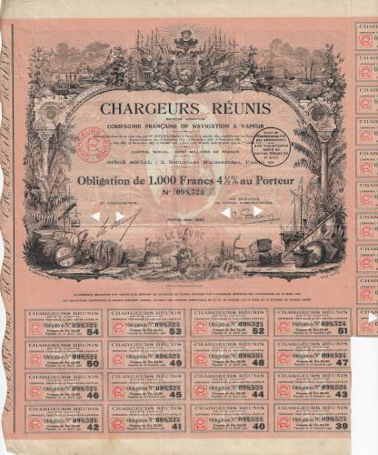 Chargeurs Reunis S.A., 1930 - Schifffahrtsunternehmen – Bild 3