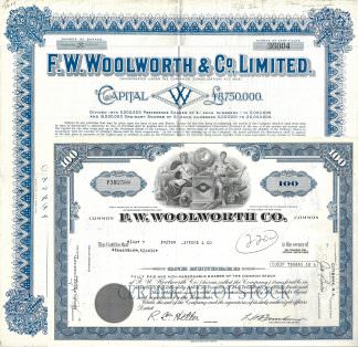 F. W. Woolworth Company - Weltbekannte Kaufhaus-Kette
