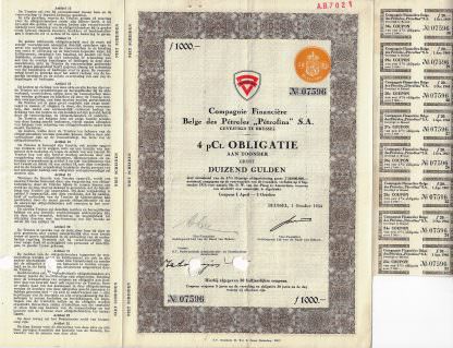 Compagnie Financiere Belge des Petroles "Petrofina" S.A., 1954 – Bild 3