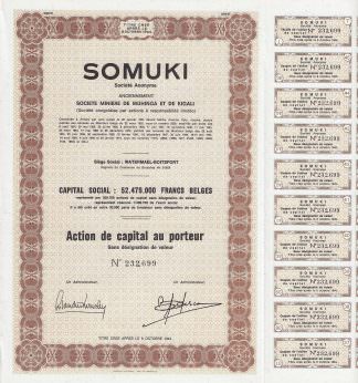SOMUKI S.A. Societe Miniere de Muhinga et de Kigali