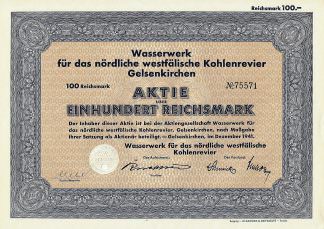Wasserwerk für das nördliche westfälische Kohlenrevier Gelsenkirchen, 1941