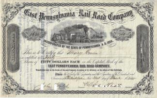 East Pennsylvania Rail Road Company, 1885
