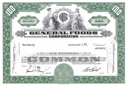 General Foods Corporation - heute KraftFoods