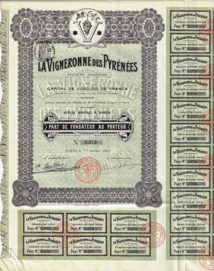 La Vigneronne des Pyrenees S.A. (1913) - Weinbau in den Pyrenäen – Bild 2