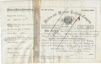 Malden and Melrose Railroad Company (1859)