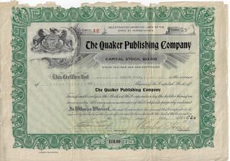 The Quaker Publishing Company, 1920