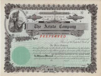 The Aristo Company, South Dakota, 1900er Jahre