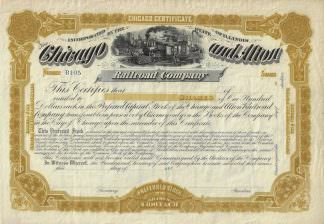The Chicago and Alton Railroad Company, 1880er Jahre