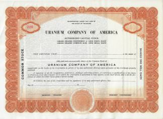 Uranium Company of America, Colorado