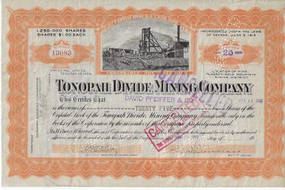 Tonopah Divide Mining Company