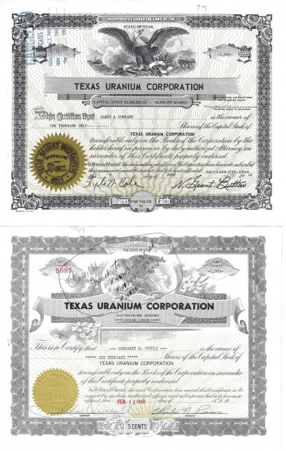 Texas Uranium Corporation