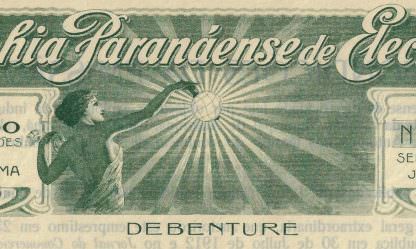 Companhia Paranaense de Electricidade, 7% Debenture, Rio de Janeiro, 1912 – Bild 2