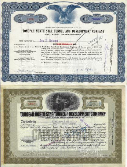 Tonopah North Star Tunnel and Development Company