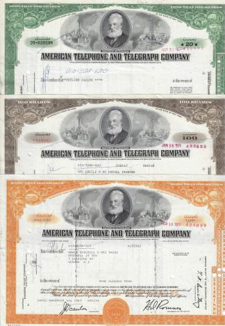 AT&T American Telephone and Telegraph Company