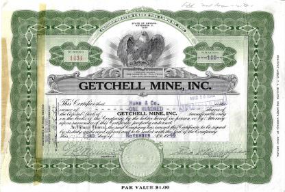 Getchell Mine, Inc., 1945