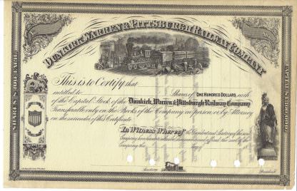 Dunkirk, Warren & Pittsburgh Railway Company