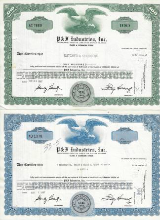 P&F Industries, Inc.