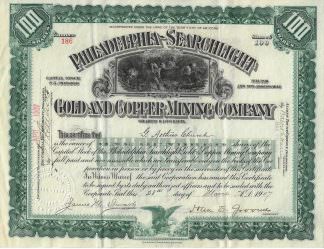 Philadelphia-Searchlight Gold and Copper Mining Company, 1907