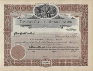 Tonopah Oriental Mining Company, Nevada