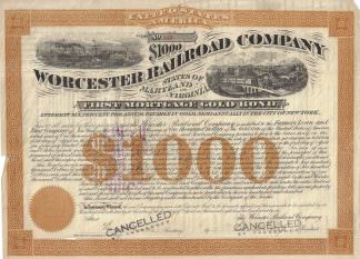 Worcester Railroad Company, 1876