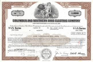 Columbus and Southern Ohio Electric Company (heute: American Electric Power)