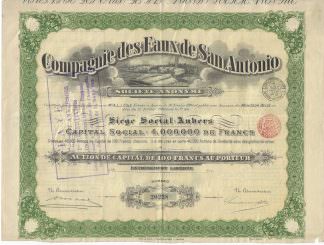 Compagnie des Eaux de San Antonio, S.A. - San Antonio Water System