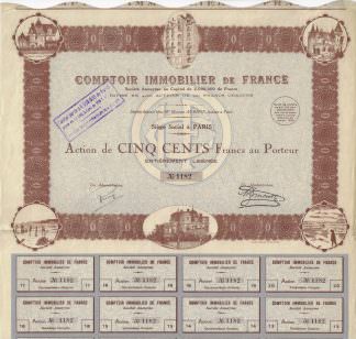 Comptoir Immobilier de France S.A.