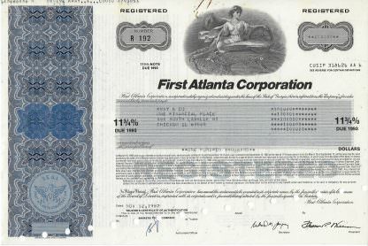 First Atlanta Corporation (heute: Wachovia Corporation)