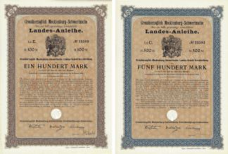 Grossherzoglich Mecklenburg-Schwerinische Landes-Anleihe, 1905