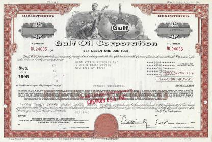 Gulf Oil Corporation (Chervron, Inc.)