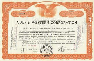 Gulf & Western Corporation, Grand Rapids, Michigan