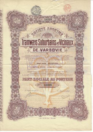 S.A. des Tramways Suburbains et Vicinaux de Varsovie