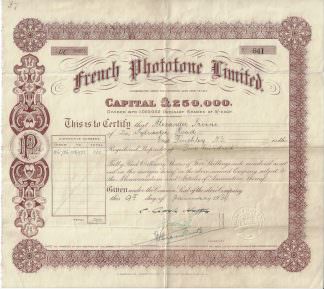 French Phototone Limited, 1929