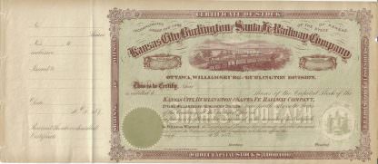 Kansas-City, Burlington and Santa Fe Railway Company