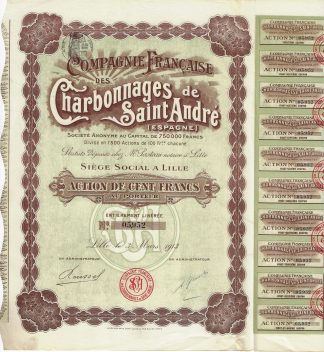 Compagnie Francaise des Charbonnages de Saint Andre (Espagne) S.A., Lille